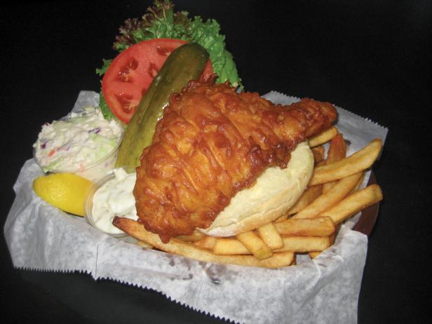 Grouper & Chips signature dishes Grouper and Chips
Dark and Tart Key Lime Pie
Fried Grouper